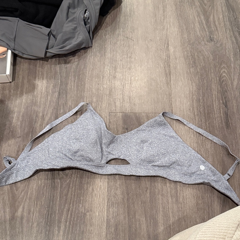 Zella Heather Gray Bra